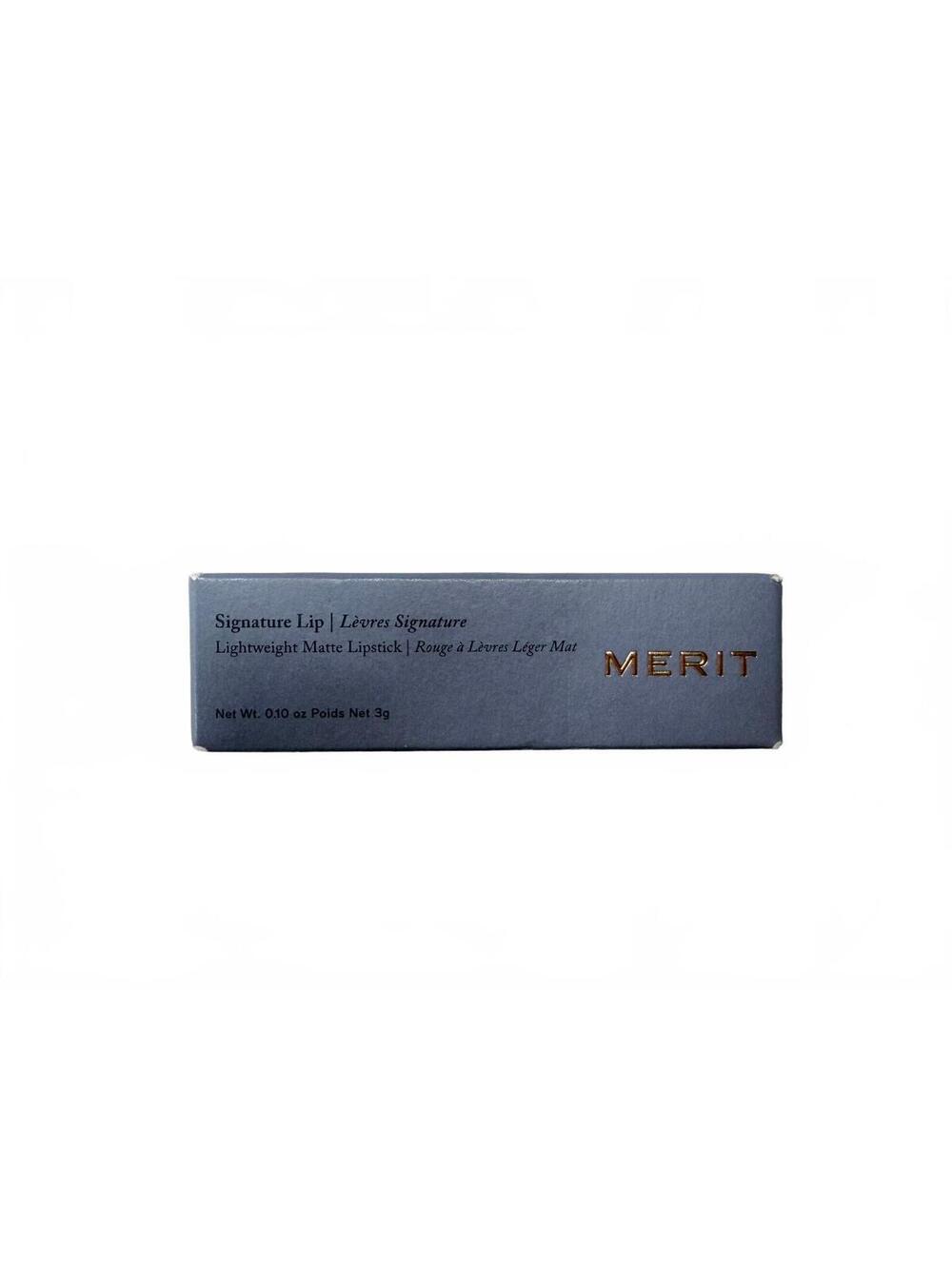 MERIT Signature Lip Lipstick Classic 3g New in Box